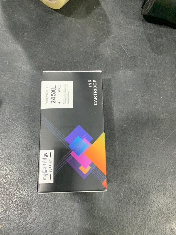 Photo 1 of 245XL Ink Cartridges Replacement for Canon 245XL Black Ink Cartridges 245 XL 245XL PG-245XL High Yield Compatible with Pixma TR4520 MG2522 MX492 MX490 TR4500 Printer 245XL Black Ink