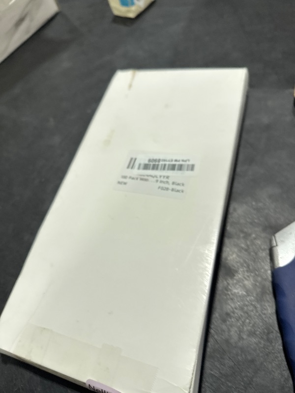 Photo 1 of 100 Pack Wooden Clothespins for Crafts, Colored Clothes Pins for Hanging Pictures Clothing Classroom, 2.9 Inch, Black