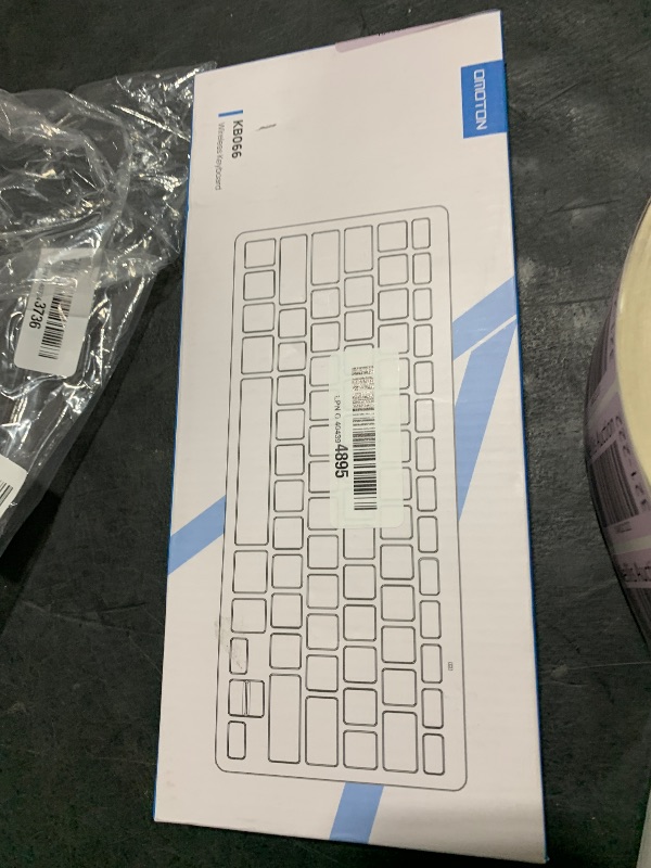 Photo 1 of OMOTON Bluetooth Keyboard for Mac, Ultra-Slim Wireless Keyboard with Stable Connection, Compatible with iMac, iMac Pro, MacBook Pro/Air, Mac mini Laptop, Black Grey