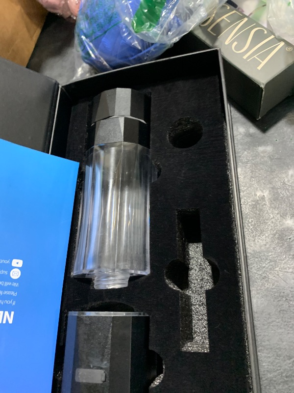 Photo 1 of MOVOCA Upgrade Hydrogen Water Bottle, Up to 6400PPB Hydrogen Water Generator -SPE PEM Tech, 7 OZ Food-Grade PC Hydro Water Machine, Health Care Gifts for Husband, Wife, Family, Friends, Travel
