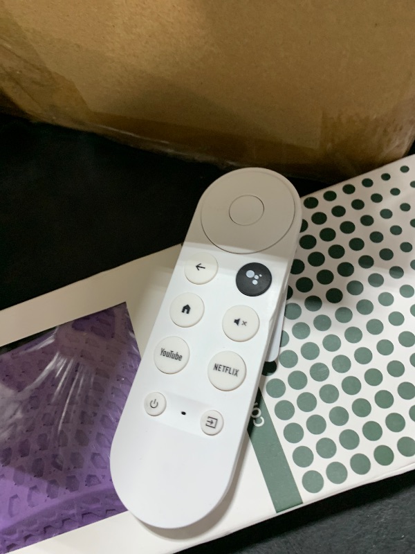 Photo 1 of Replacement for Google-Chromecast-Remote, for Chromecast with Google TV Remote 4K/HD & Google TV Streamer 4K(Only for Snow Chromecast Google)