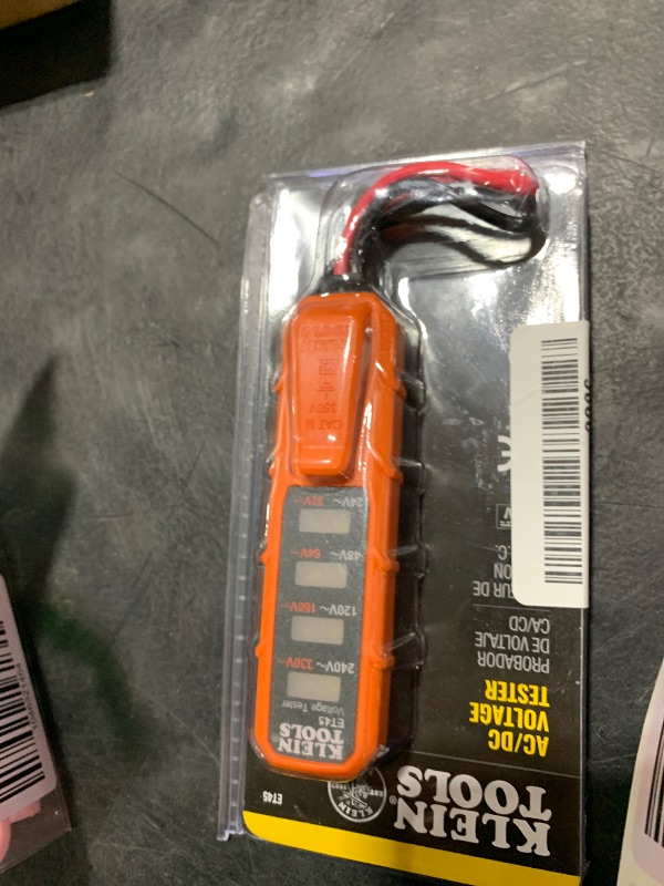 Photo 1 of Klein Tools ET45 Voltage Tester, AC / DC, and Low Voltage Electric Tester, No Batteries Needed
