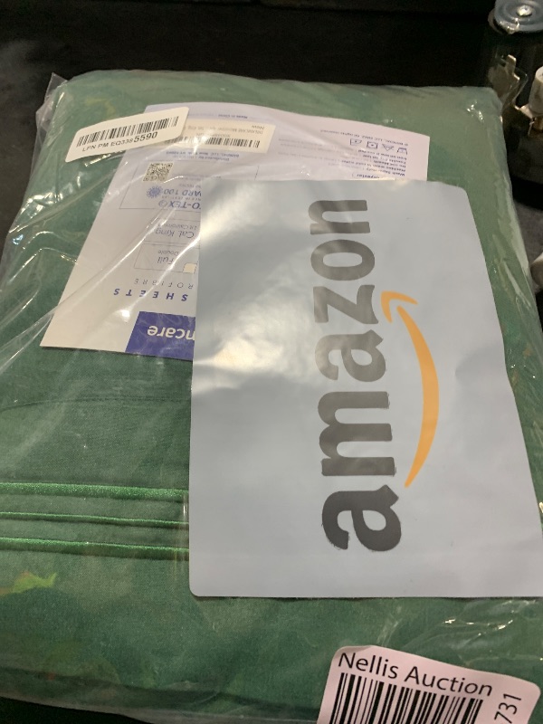 Photo 1 of DREAMCARE King Size Sheets Set – 4 pcs Cooling Sheets – up to 21” Deep Pocket King Sheet Set – Hotel Luxury Sheets & Pillowcases – Superior Softness 100% Microfiber with Side Pocket - Emerald Green
