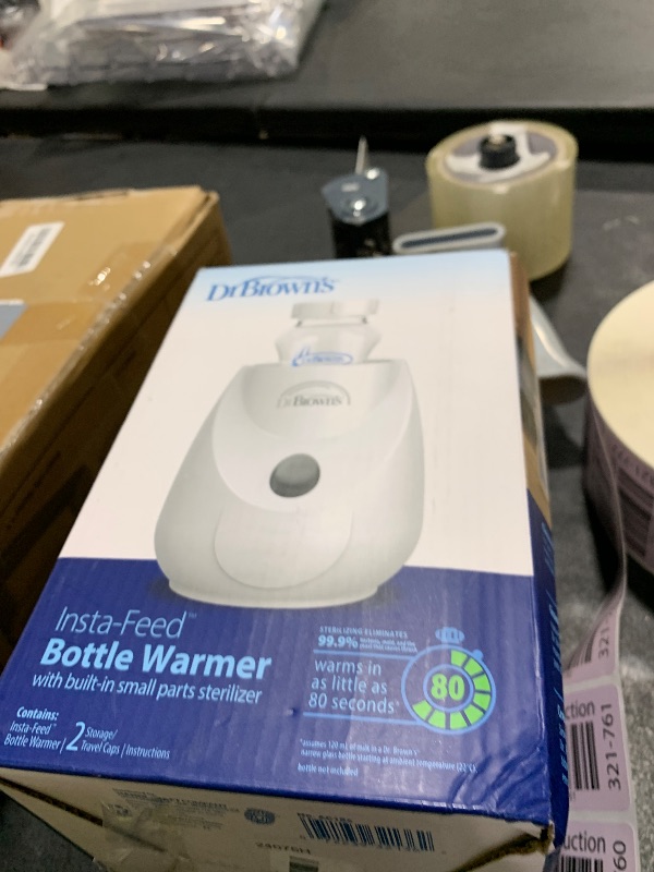 Photo 1 of Dr. Brown's Insta-Feed Baby Bottle Warmer and Sterilizer for Baby Bottles and Baby Food Jars