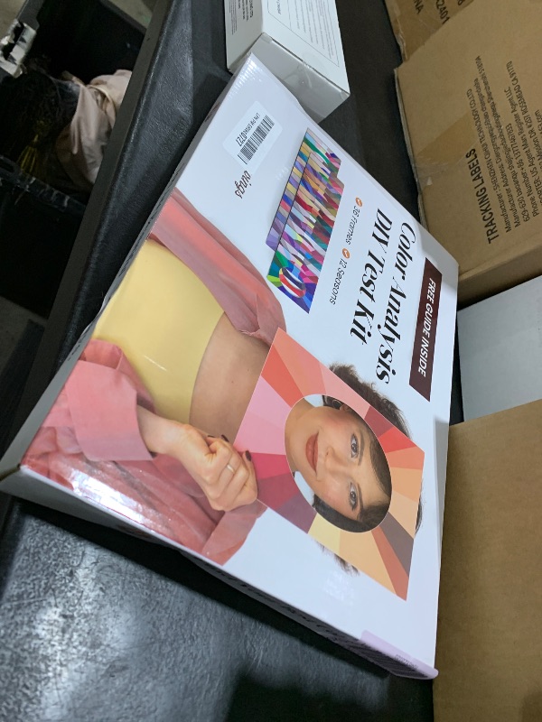 Photo 1 of Color Analysis Kit DIY – 36 Face Frame Drapes for Seasonal Color Analysis | Includes Guide & Rating Sheet | Color Draping Kit for Women, Makeup & Fashion Enthusiasts | Chromawings