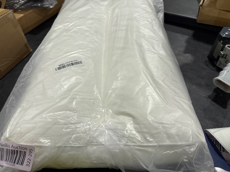 Photo 1 of MINUPWELL Knee Pillow for Side Sleepers - Between Leg & Under Knee Pillow for Back Sleepers - Leg Pillow with 850G 7D Alternative for Relieving Leg, Back, and Knee Pain - 100% Cotton Fabric - White