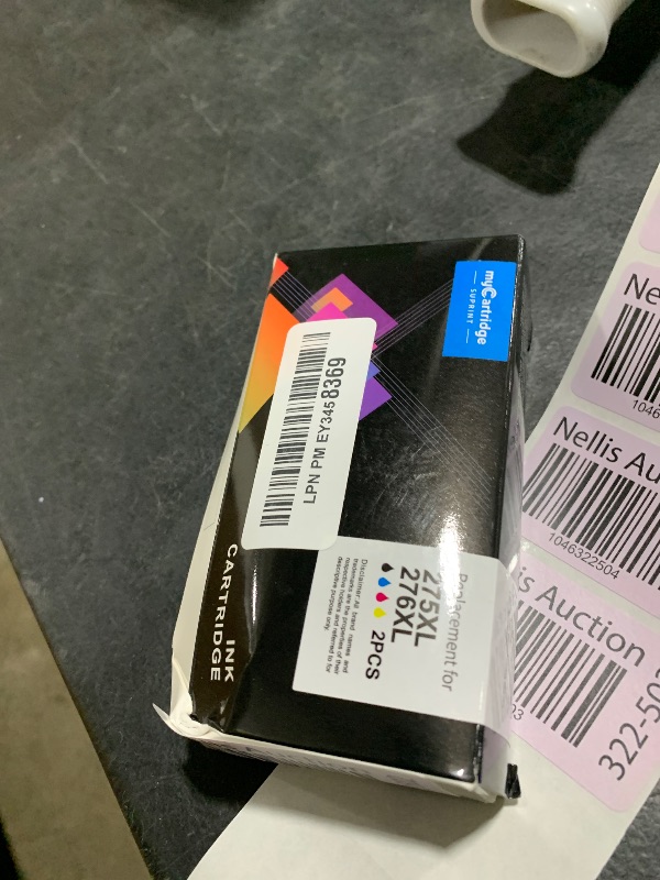 Photo 1 of PG-275XL/CL-276XL 275 and 276 Ink Cartridges Replacement for Canon Ink 275 and 276 Cannon Ink 275 276 Combo Pack for Pixma TS3722 TR4700 TS3522 TR4720 TR4722 TS3500 TS3700 Printer 275XL 276XL