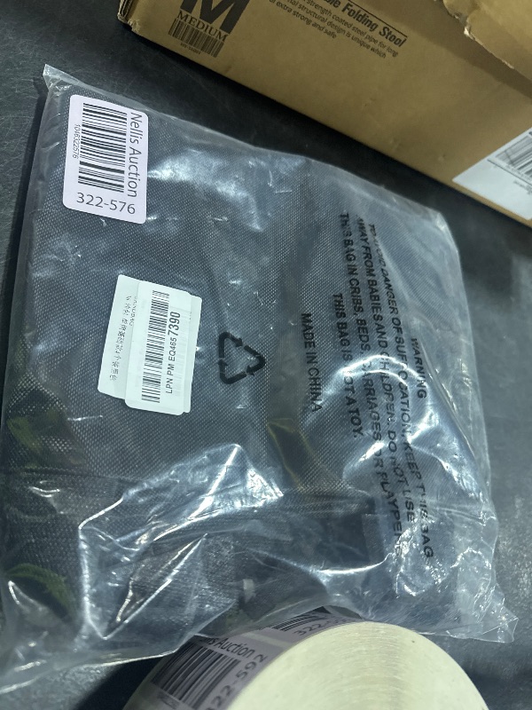 Photo 1 of MASTERCANOPY 112lbs Canopy Weight Sandbags,Without Sand (5"x18",Black)