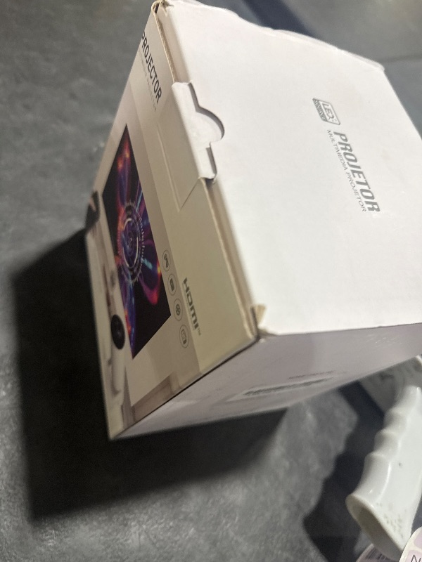 Photo 1 of Electric Focus - Projector 4K Support, Mini Projector with Wifi6 and Bluetooth, HY300pro Upgrade Enhanced Version Smart Proyector, 5w Speaker, Electric Focus, Auto Keystone Correction, 35"-130" Screen