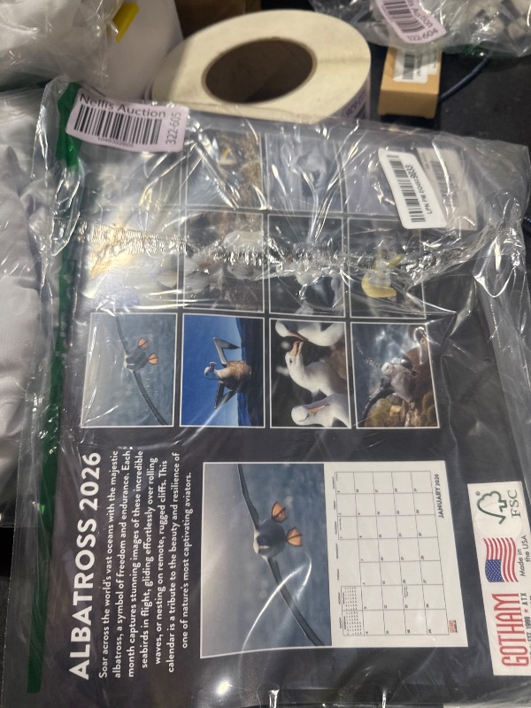 Photo 1 of Albatross Bird Calendar 2026 Monthly Wall Calender 12 Month | American Made In The USA
