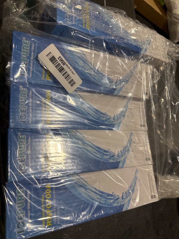 Photo 1 of ICEPURE DA29-00020B Refrigerator Water Filter Replacement for Samsung DA29-00020A/B, HAF-CIN/EXP, DA29-00020B-1, RF25HMEDBSR, RF28HMEDBSR, RS25J500DSR&More Models, (5 PACK)