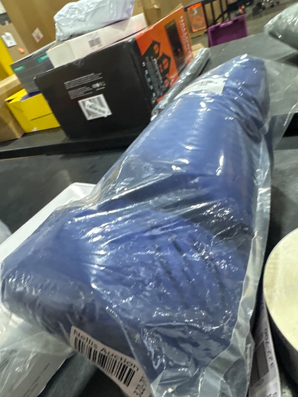 Photo 1 of Shoulder Surgery Pillow, Shoulder Pillow for Shoulder Pain, Rotator Cuff Pillow, Arm Pillows for Adults After Surgery, Side Sleeper Pillow for Neck and Shoulder Pain Relief (navy blue with strap)