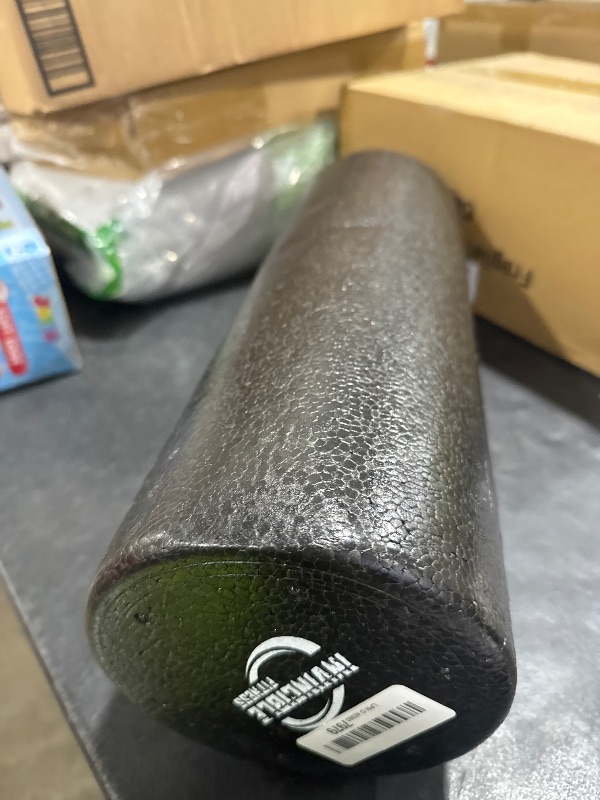 Photo 1 of Invincible Fitness EPP Foam Roller for Deep Tissue Massage – Enhance Recovery, Relieve Pain, and Boost Mobility for a Stronger, Healthier You (Black)