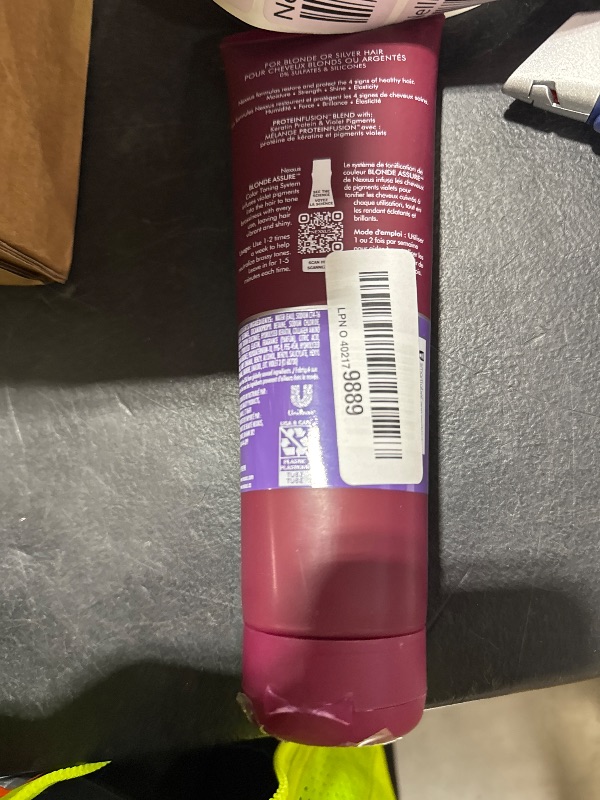 Photo 1 of Nexxus Blonde Assure Purple Shampoo, For Blonde Hair Color Care Shampoo, Keratin Protein 8.5 oz
