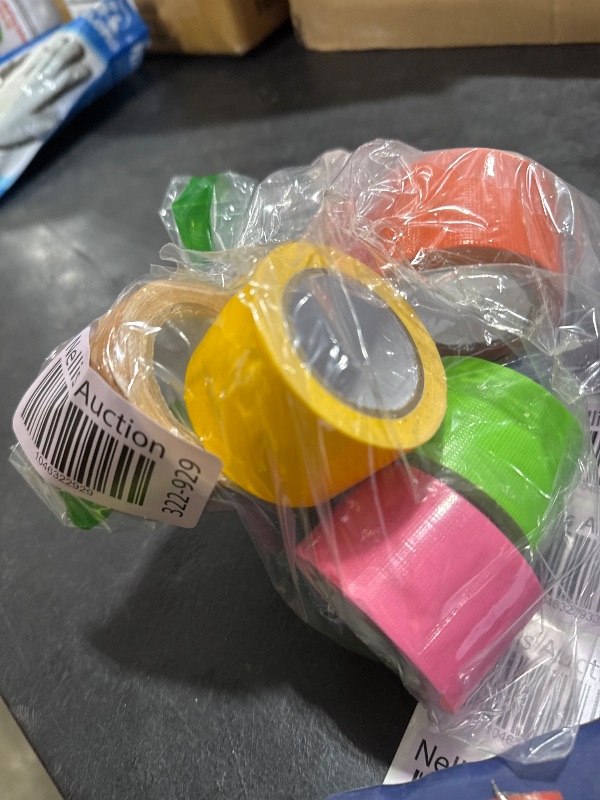 Photo 1 of LYLTECH Rainbow Colored Duct Tape 8 Rolls,Colorful Duct Tape,Heavy Duty Rainbow Tape Colored Tape Variety Pack,Arts & Crafts and DIY,Waterproof,Tear by Hand,Great for Packaging, 2 in x 22 ft