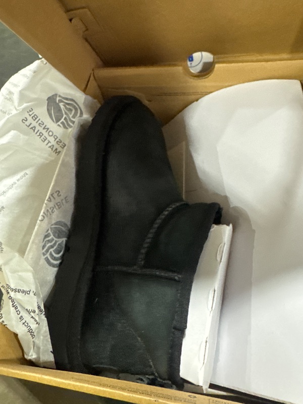 Photo 1 of UGG Women's Classic Ultra Mini Boot, Black, 07