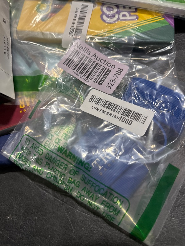Photo 1 of TRU BARBER Clipper Bands 4 PCS Sleeve for Barbers, Non-Slip, Heat Resistant Barber Tools (Blue)