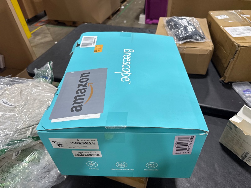 Photo 1 of Breescape Cooling Comforter King Size - BlendTek™ Q-Max>0.46 Tech, Breathable Blanket for Hot Sleepers & Night Sweats Relief, Premium Lightweight Summer Bedding, 106x96 Inches, Snow White