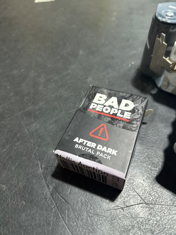 Photo 1 of BAD PEOPLE Party Game - After Dark Expansion - 100 New Questions for The Hilarious Adult Card Game for Fun Parties & Board Games Night with Your Group - Find Out What Your Friends Really Think of You