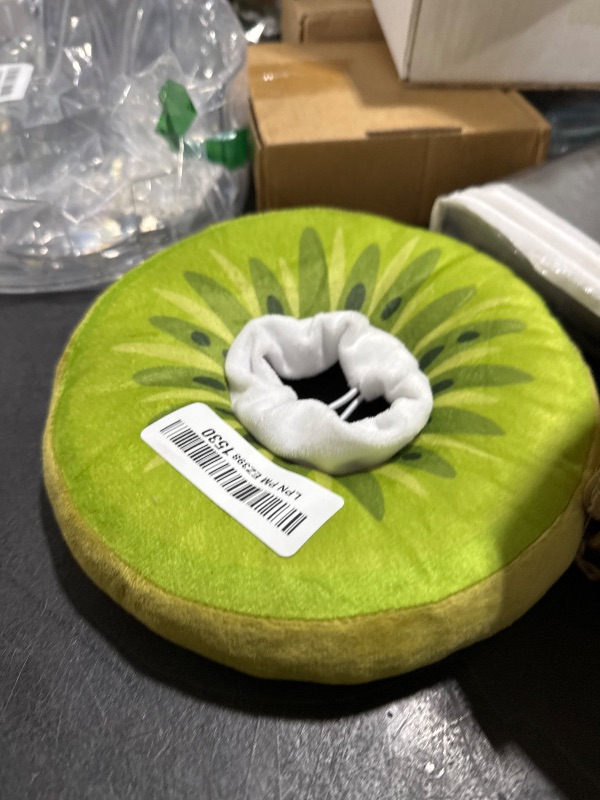 Photo 1 of ANWA Adjustable Cat Cone Collar Soft, Cute Cat Donut Collar After Surgery, Kitten Recovery Cones to Stop Licking