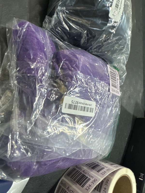 Photo 1 of Half and Half Long Purple Braid Ponytail Wig 41.3'' Pre-styled Purple Braided Anime Cosplay Wig for Women Party Halloween Costumes Movie Cos