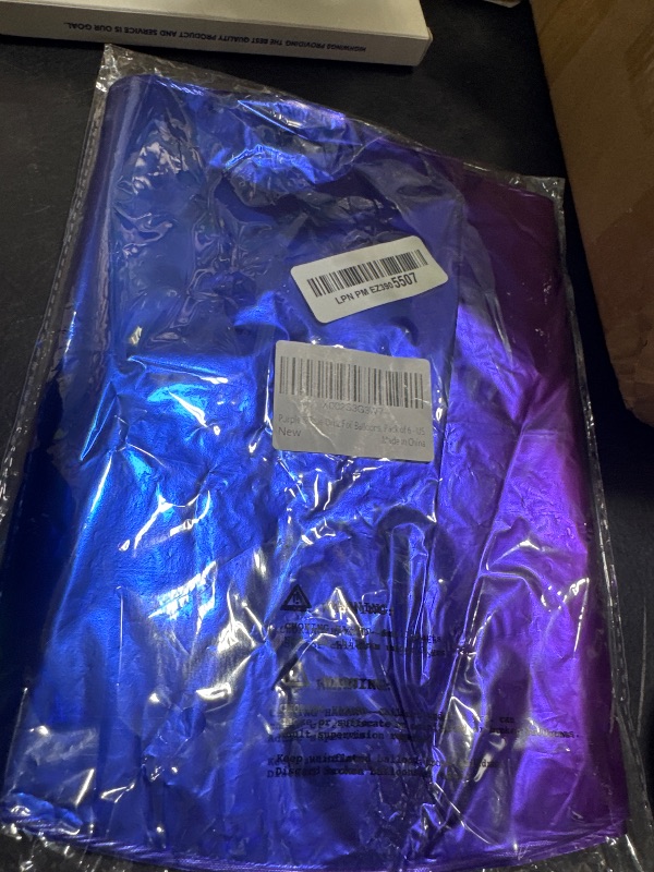 Photo 1 of KatchOn, Purple Galaxy Balloons - 22 Inch, Pack of 6 | Round 4D Metallic Balloon for Galaxy Birthday Party Decorations | Halloween Balloons for Halloween Decor | Mermaid, Birthday Party Decorations