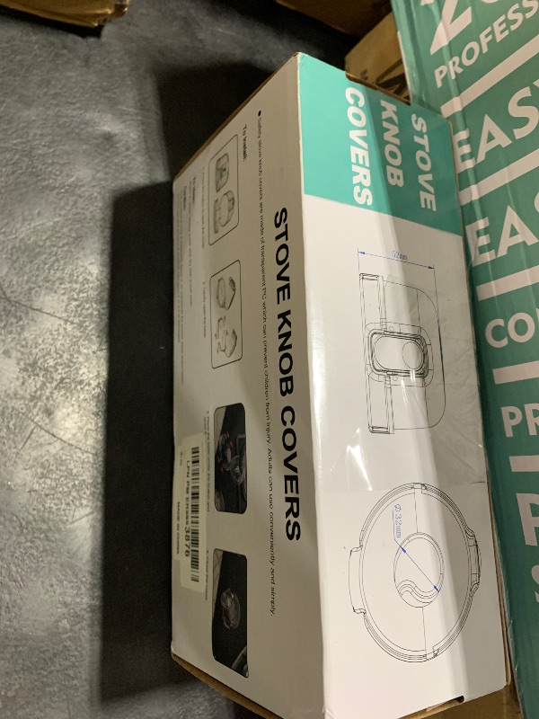 Photo 1 of Mom's Choice Gold Awards Winner - Stove Knob Covers for Child Safety (5 + 1 Pack) Double-Key Design and Upgraded Universal Size Gas Knob Covers Clear View Childproof Oven Knob Covers for Kids and Pets