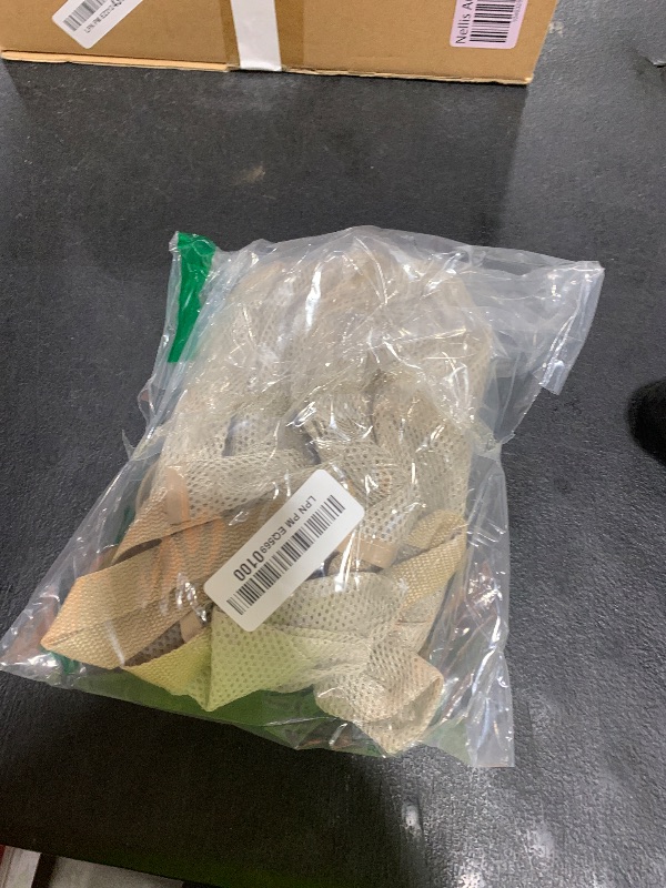 Photo 1 of Ahyuan Hanging Mesh Storage Bags 5 Pack Onion Garlic Potatoes Net Mesh Bag Long and Large Reusable Net Produce Bags for Fruit Veggies Garbage Bag for Home RV Camper