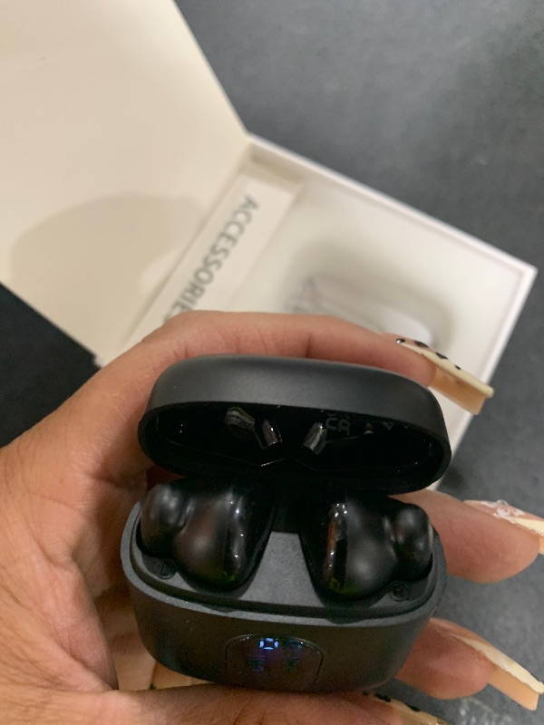 Photo 1 of Wireless Earbuds, 2025 Bluetooth 5.4 Earbuds Hi-Fi Stereo, 3g Mini Ear Buds with 4 ENC Mic, Bluetooth Headphones in Ear, USB-C LED Charging Case, IP7 Waterproof Wireless Earphones for Android iOS