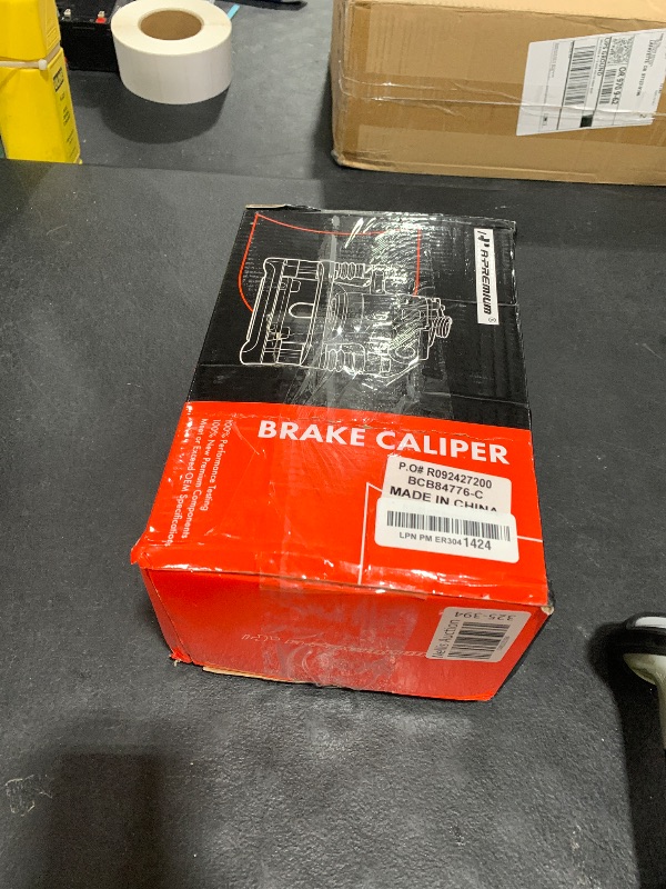 Photo 1 of A-Premium Front Disc Brake Caliper Assembly with Bracket Compatible with Select Chrysler, Dodge, Jeep, Ram and Volkswagen Models - Town & Country, Wrangler, Grand Caravan, Liberty, Nitro, Routan, C/V