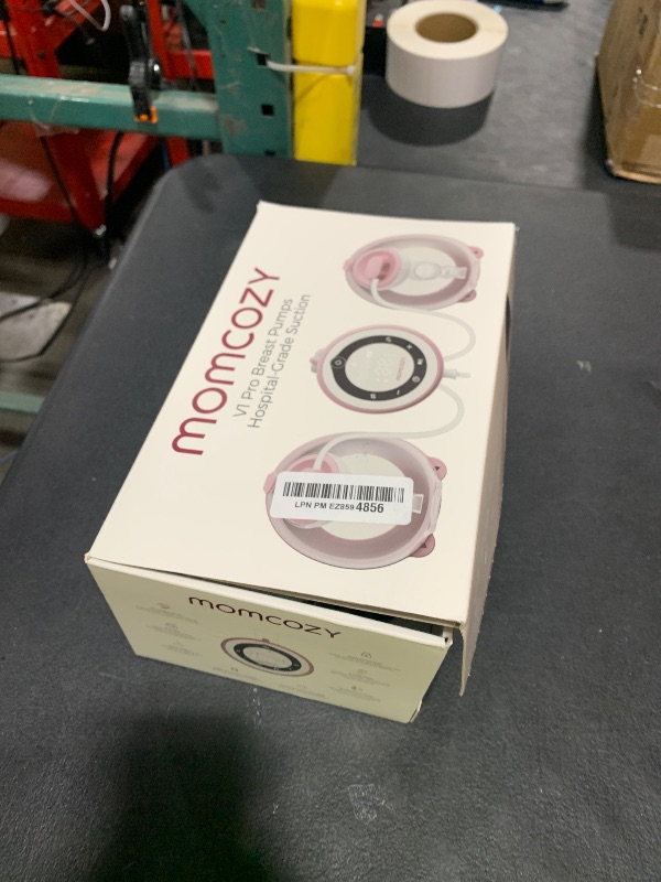 Photo 1 of Momcozy Breast Pump V1 Pro Hospital-Grade, Hands-Free & Portable Wearable Pump, Upgraded Electric Pump with 3 Fine-Tuned Rhythms|15 Levels, Come with Leak-Proof DoubleFit Flange, Cozy Red.