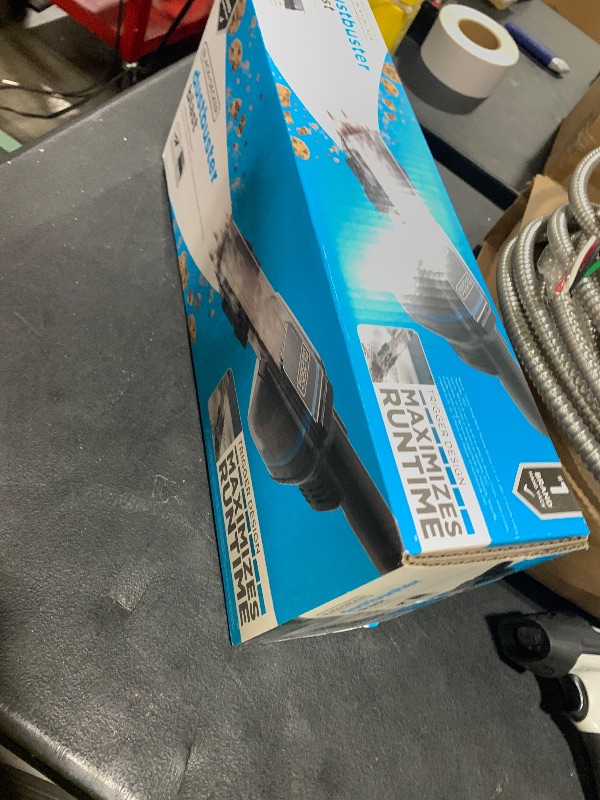 Photo 1 of BLACK+DECKER dustbuster Blast Cordless Handheld Vacuum, Home and Car Vacuum (HNVD220J00)