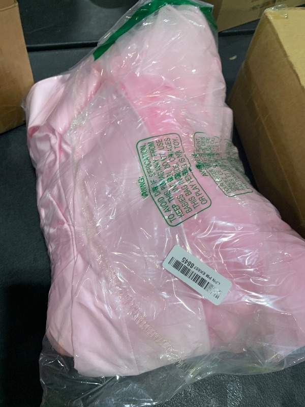 Photo 1 of RUYUYIRU Toddler Girl Pageant Dress Princess Birthday Party Wedding Flower Girl Sequin Satin Tutu Dresses Light Pink