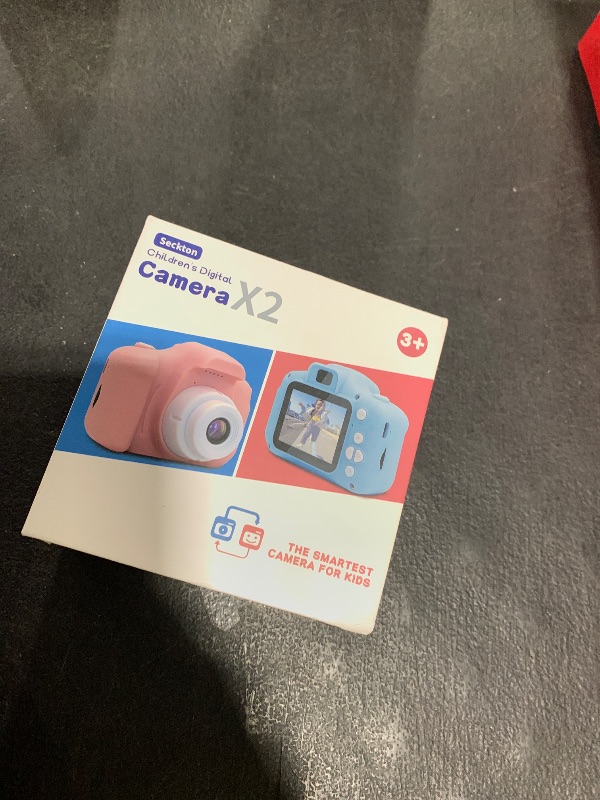 Photo 1 of Seckton Upgrade Kids Selfie Camera, Christmas Birthday Gifts for Girls Age 3-9, HD Digital Video Cameras for Toddler, Portable Toy for 3 4 5 6 7 8 Year Old Girl with 32GB SD Card-Purple White