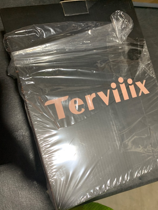 Photo 1 of Terviiix 4-in-1 Hot Air Rotating Blow Dryer Brush Kit – 1000W with Rotatable Round Brushes (2 Sizes), Oval Volumizer, and Diffuser – Ideal for Curly Hair, with Arthritis-Friendly Big Buttons, Black