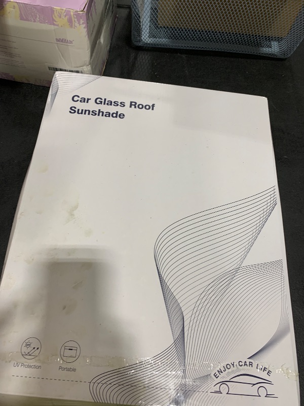 Photo 1 of REEVAA 2025 Upgrade Tesla Model Y Sunshade Roof [No Gaps, No Sagging] Tesla Y Accessories Heat Insulation Foldable Glass Sunroof Cover for Model Y 2021-2025, 2PCS, Gray