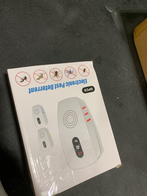 Photo 1 of 2025 Upgraded Ultrasonic Pest Repellent Indoor Insect Repeller, Pest Control, Repellent Roach, Mouse, Bugs, Mosquito, Mice, Spider, Ant, Rodent Repellent Ultrasonic Plug in, 3 Mode Switching, 6 Packs