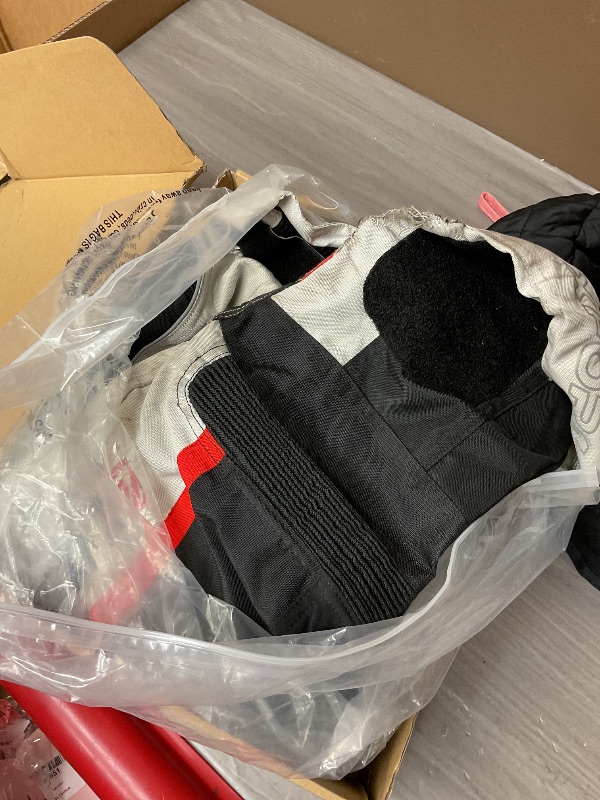 Photo 1 of Motorcycle Pants for Men, Waterproof Windproof Motorbike Riding Gear Pants with Removable Armor for All Season Gray