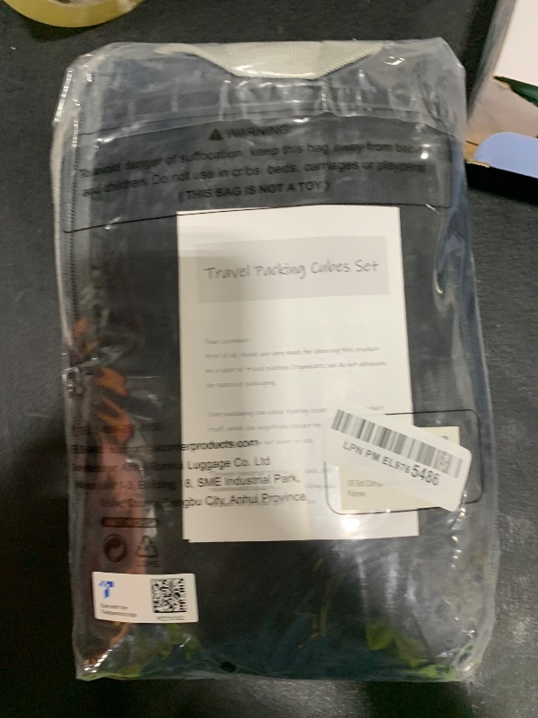 Photo 1 of 10 Set Compression Packing Cubes for Travel Essentials,Compressible Expandable Packing Cubes for Suitcase,OlarHike Luggage Organizer Bags for Travel,Handy Helper for Organizing Clothes(Black)