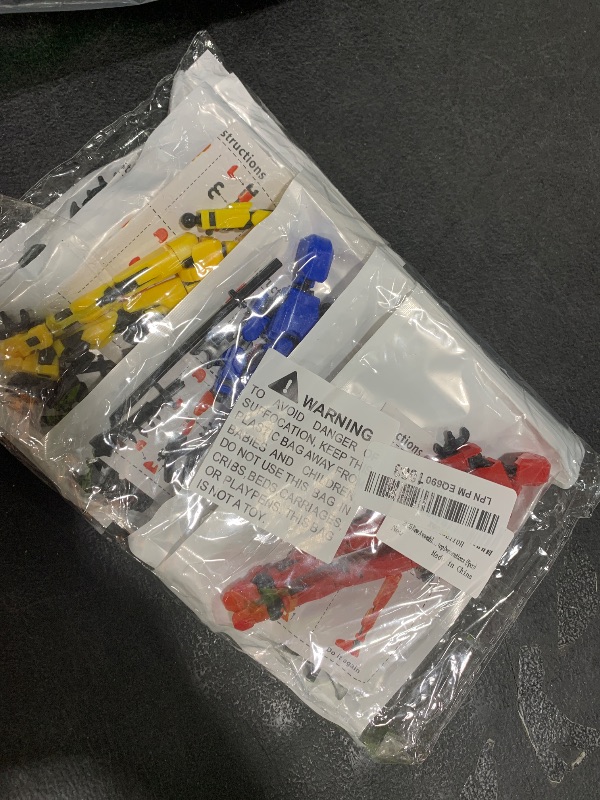 Photo 1 of 2025 New Assembly Completed-Titan 13 Action Figure,Dummy Robot 13 Action Figures Set,3D Printed Multi-Jointed Action Figures,Nova 13 Action Figure for Collectors Desktop Decorations (5pcs)