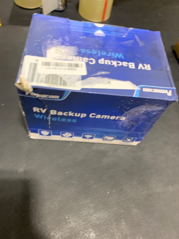 Photo 1 of RV Backup Camera with Solar Magnetic: Long Distance No Signal Delay, 7 Inch Touch Key Monitor with Recording, HD 1080P Wireless Backup Camera for Trailer, 5th Wheel, Camper
