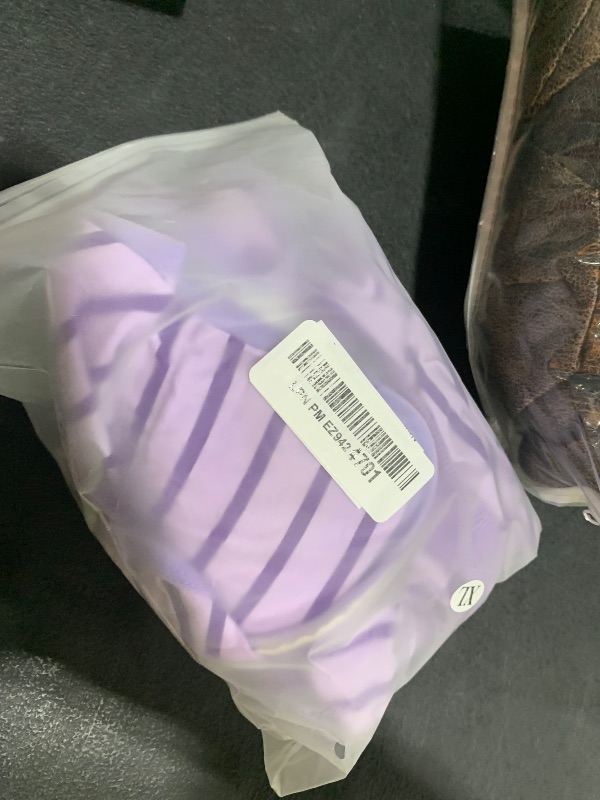 Photo 1 of Dog Recovery Suit, Surgical Recovery Suit for Male Female Dogs Cats Spayed Onesie After Surgery, Dog Post Surgery Suit Anti Licking & Biting Surgical Shirt with Pee Hole?Purple X-Large