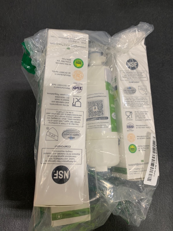 Photo 1 of AQUALINK RWF1200A Replacement for ADQ36006101 Refrigerator Water Filter, LG LT700P, Kenmore 9690, 469690, ADQ36006102 3 PACK