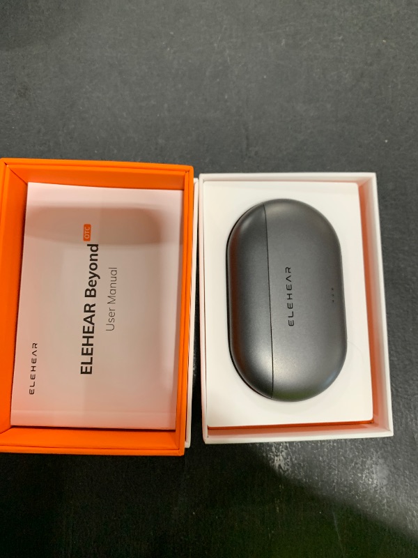 Photo 1 of ELEHEAR-Beyond Hearing Aids, Rechargeable Bluetooth OTC Hearing Aids for Seniors with AI Noise Cancellation, Superior Sound Quality Smart, Bluetooth Enabled & App Control, Champagne Gold