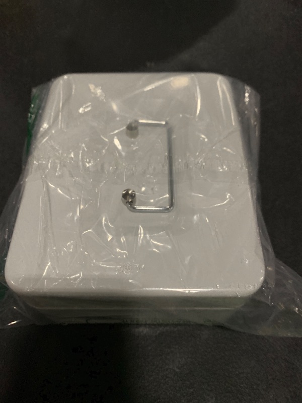 Photo 1 of KYODOLED Cash Box with Combination Lock,Safe Metal Box for Money,Storage Lock Box with Money Tray,7.87"x 6.30"x 3.54" White Medium