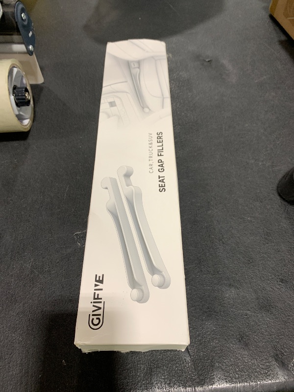 Photo 1 of Givifive Car Seat Gap Filler Set of 2, Soft Foam Multifunctional Seat Side Gap Filler with Organizer & Hook Function, 3in1 Gap Stopper Universal Fit Car SUV Truck Fill The Gap Between Seat & Console