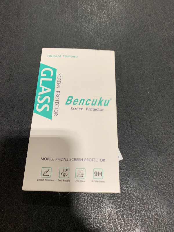 Photo 1 of Bencuku (2 Pack) Screen Protector Designed for Samsung Galaxy S24 FE Tempered Glass, Support Fingerprint Unlock, Anti Scratch, Bubble Free