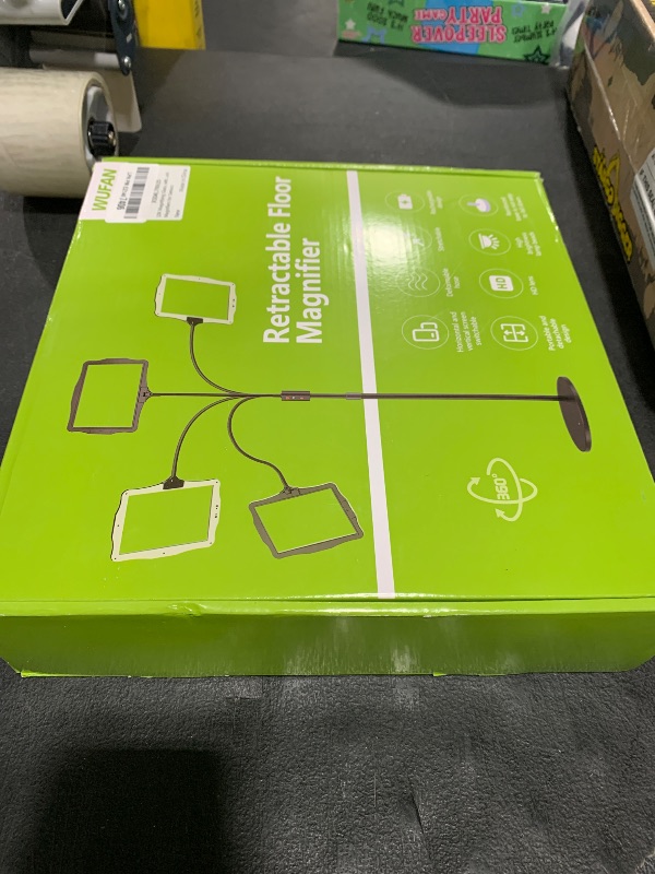 Photo 1 of 10X Magnifying Glass, with Light and Stand, 3 Light Modes Rechargeable Floor Magnifying,Suitable for Reading, Sewing, Crafts, DIY, Embroidery, Close Work. Magnifiers for Seniors