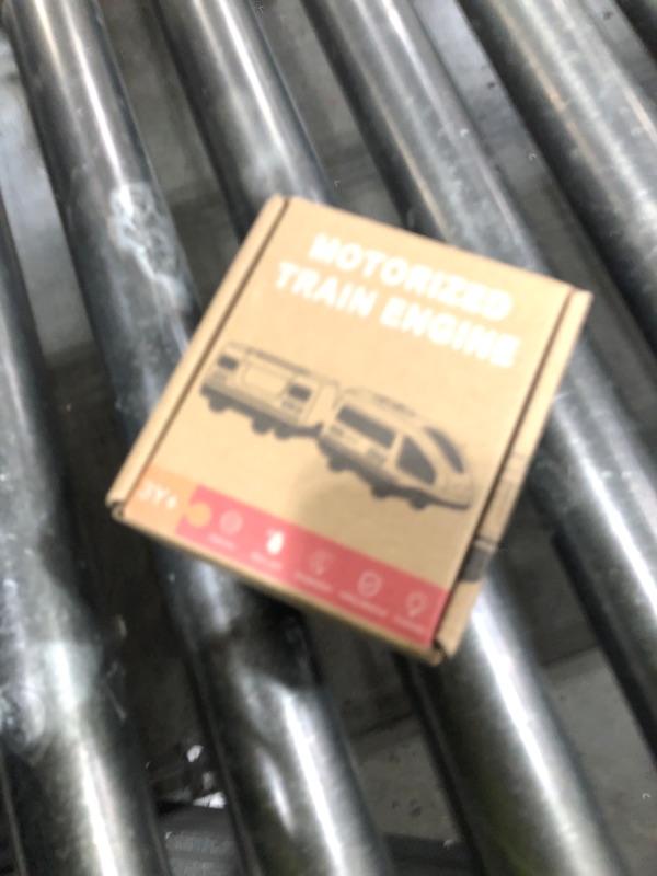Photo 1 of WOOD CITY Battery Operated Train for Wooden Train Track, Electric Locomotive Train Set with Powerful Engine Compatible with Thomas, Brio, Chuggington, Bullet Train Toys for Toddlers 3 4 5 Year Olds