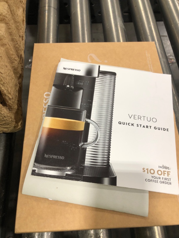 Photo 1 of Nespresso Vertuo Plus Coffee and Espresso Maker by De'Longhi, Grey
